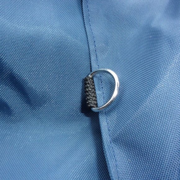 NEW VINTAGE AMERICAN CAMPER BLUE SATCHEL BAG BACKPACK LARGE SI240 - Picture 2 of 12